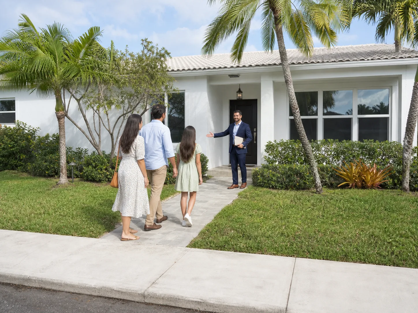 Street advertising example for real estate