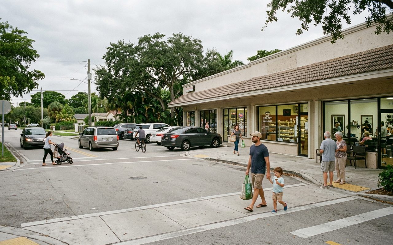 Street setting near Palmetto Bay, Miami-Dade County