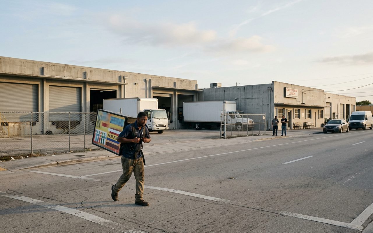 Street setting near Hialeah Gardens, Miami-Dade County