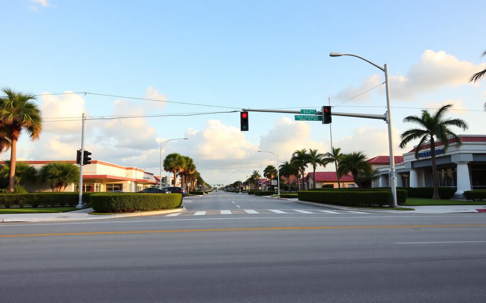 Auto businesses business owner and customer in a clear South Florida arrival scene